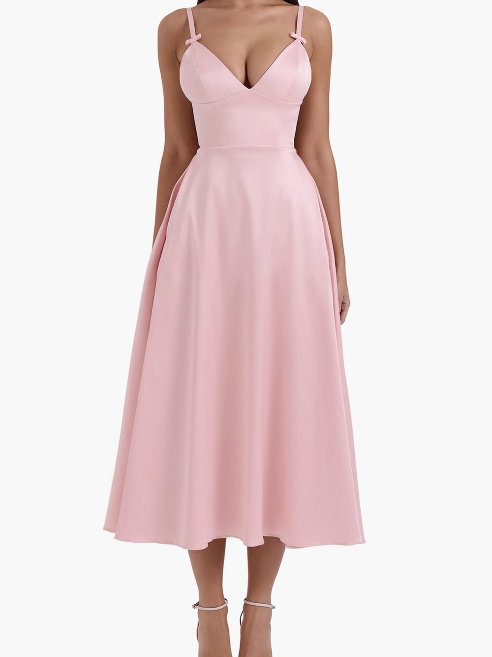 House of CB Pink Midi Dress